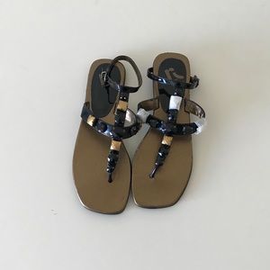 Women’s Report Sandals NWT Black Bronze sz 8.5